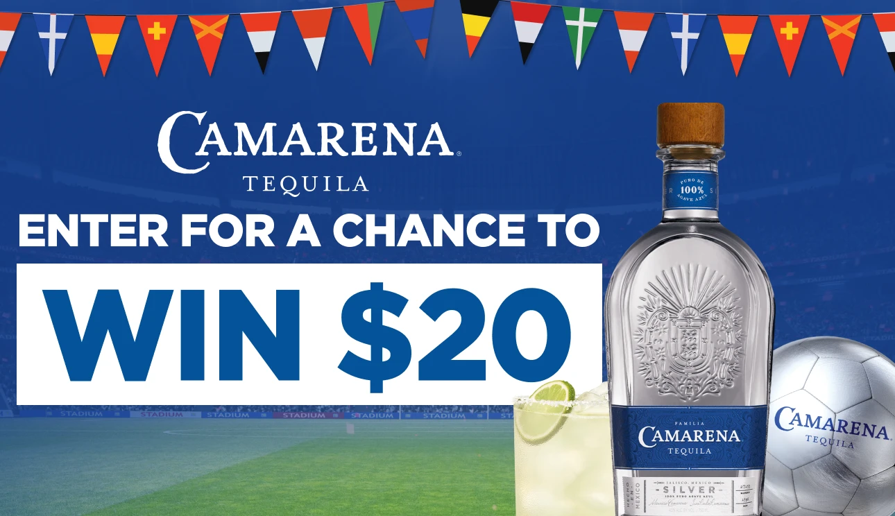 Camarena Tequila. Enter for a chance to win $20